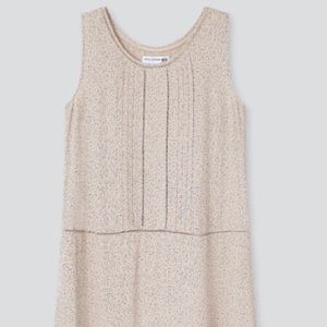 Uniqlo XS women’s beige sleeveless dress